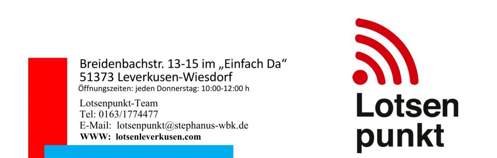 Lotsenpunkt Einfach Da